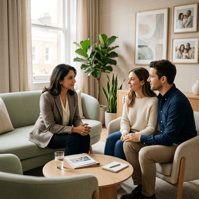 Professional surrogacy care team